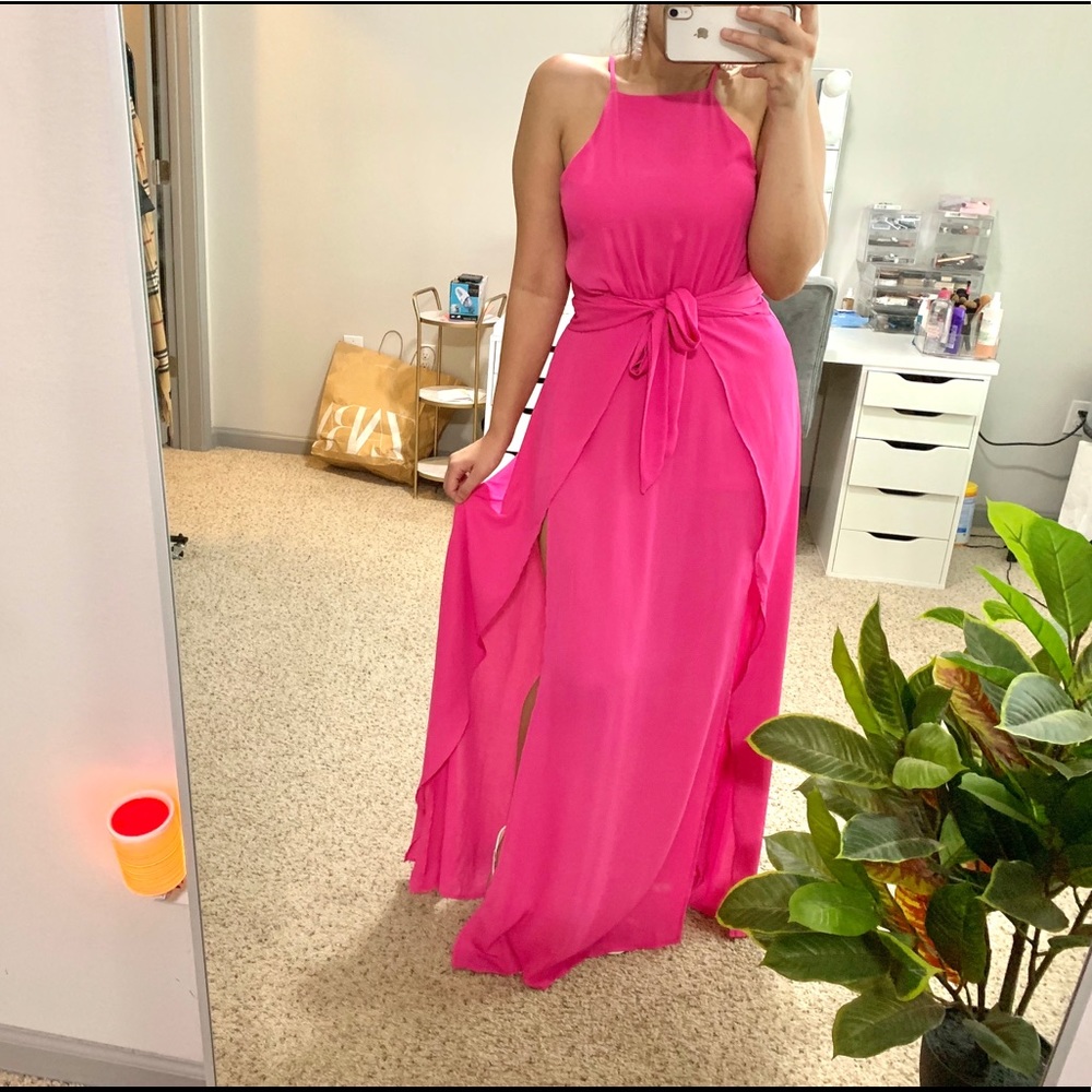 Pink Gianni Bini maxi dress - Picture 4 of 8